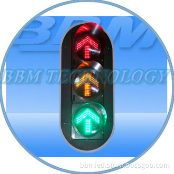 300mm Red Green Yellow Arrow LED Traffic Light with Small Lens